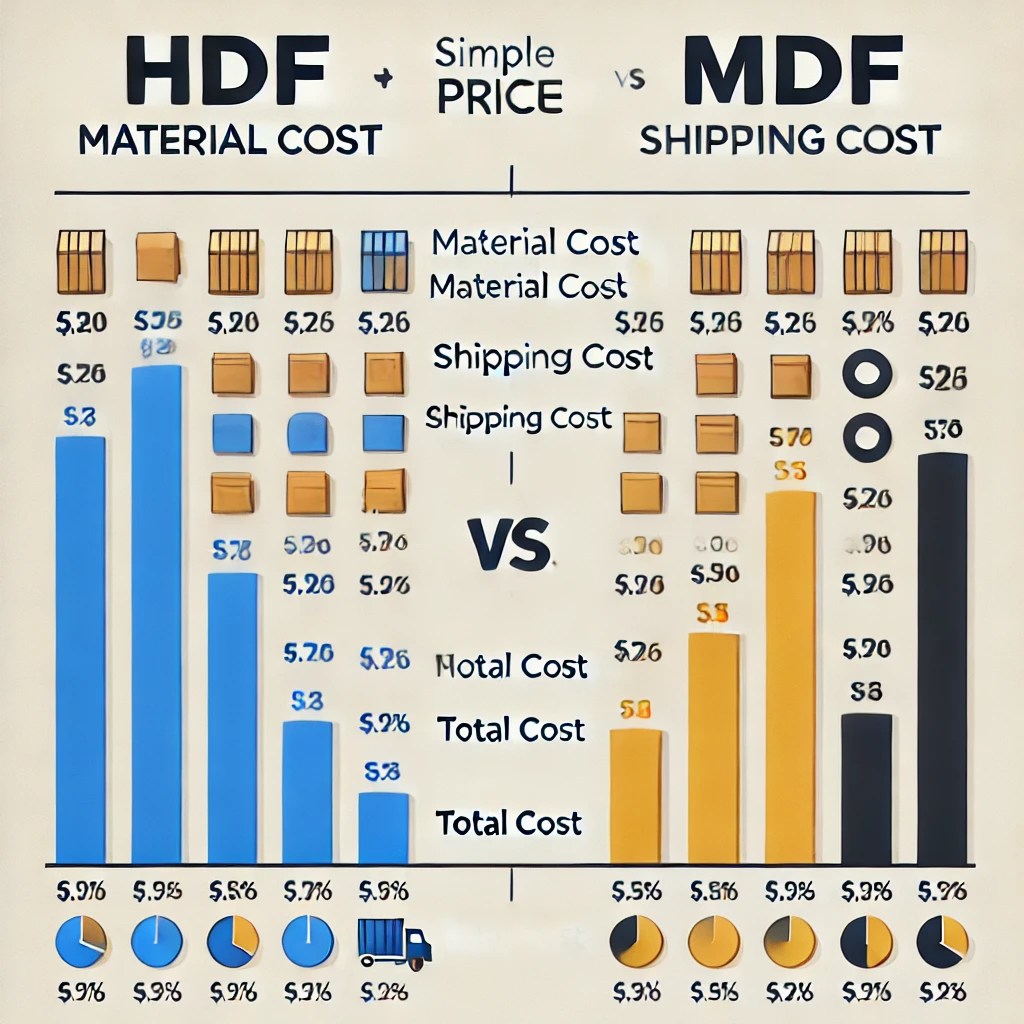 What is The Difference Between HDF and MDF