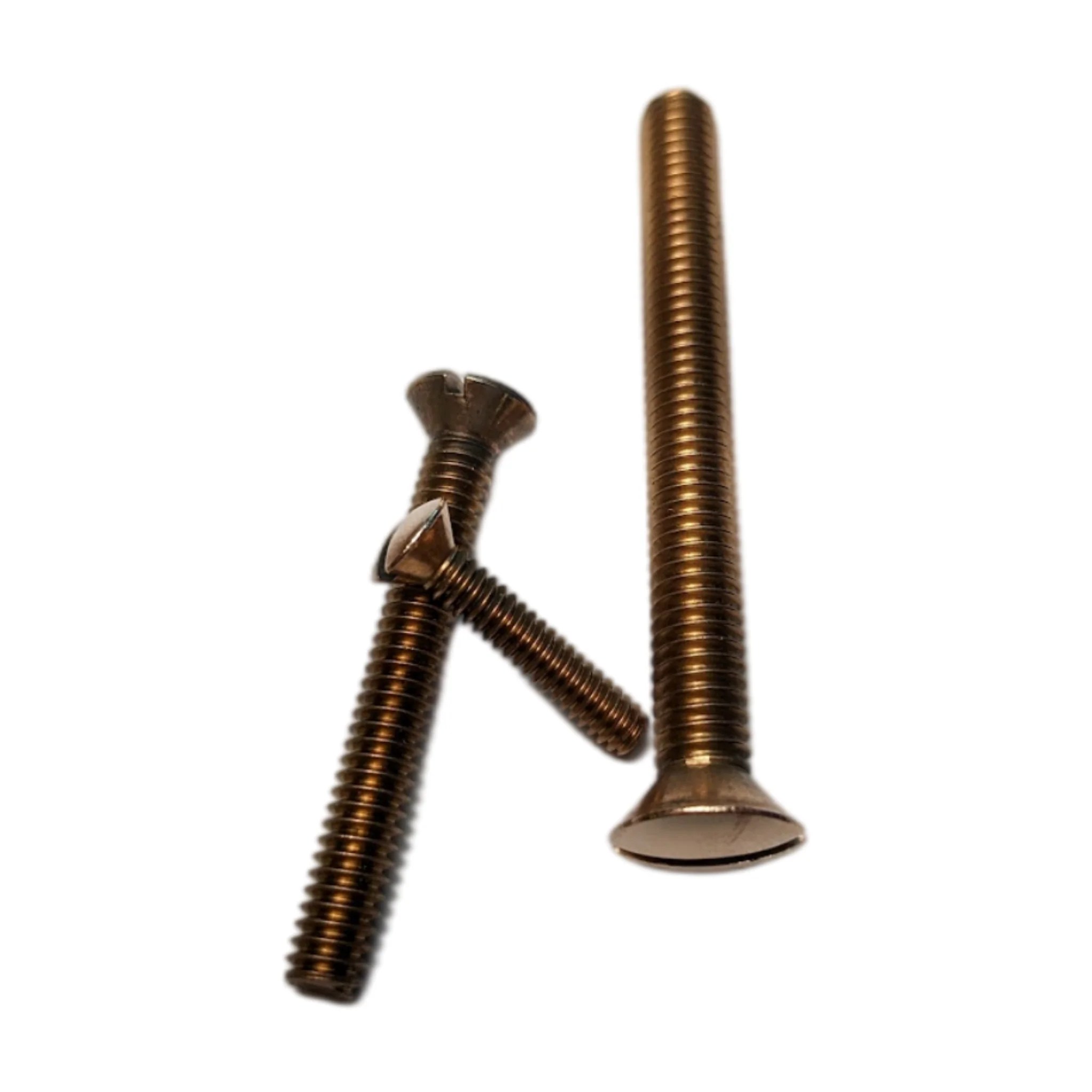 Oval Head Silicon Bronze Machine Screws / Bolts Fair Wind Fasteners
