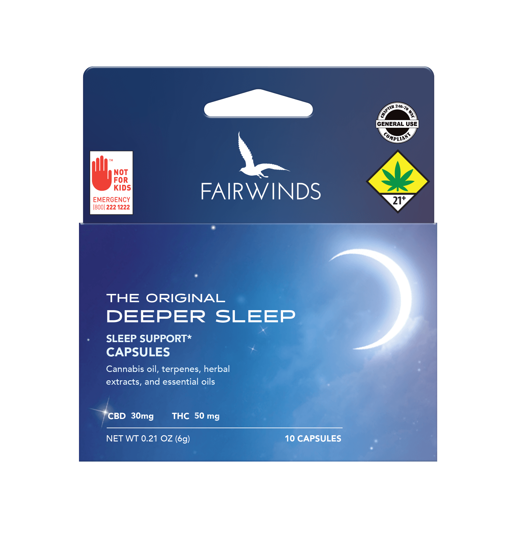 The Original Deeper Sleep Capsules Fairwinds Manufacturing