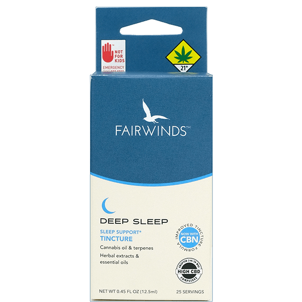 Deep Sleep Tincture with CBN Fairwinds Manufacturing