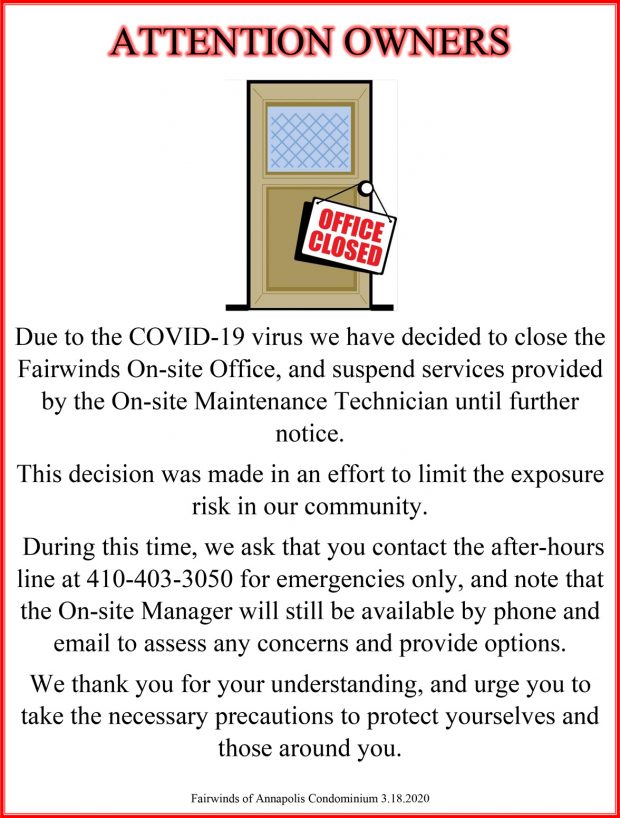 Fairwinds Of Annapolis to Fairwinds