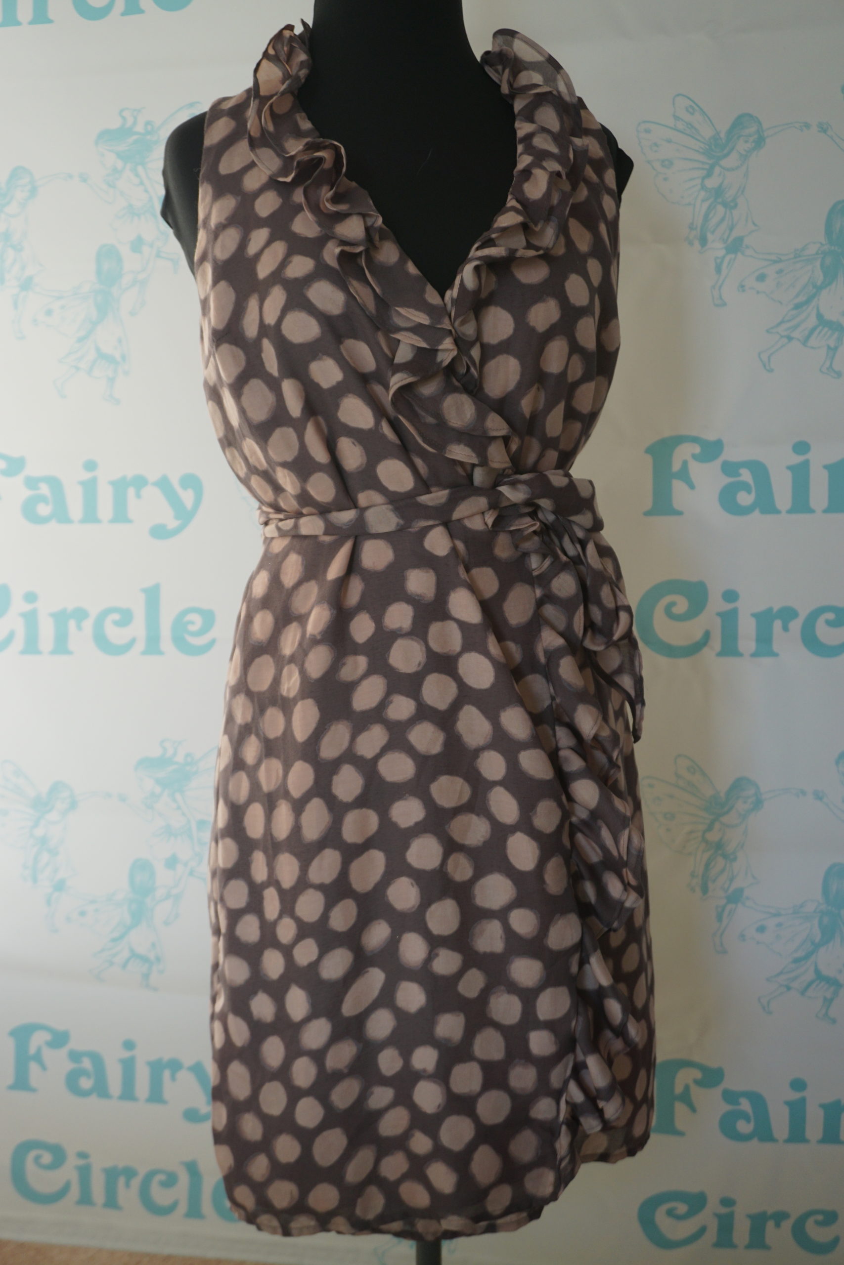 NWT Ann Taylor Loft Dress Size 2 Polka Dot The Fairy Circle Consignment Clothing
