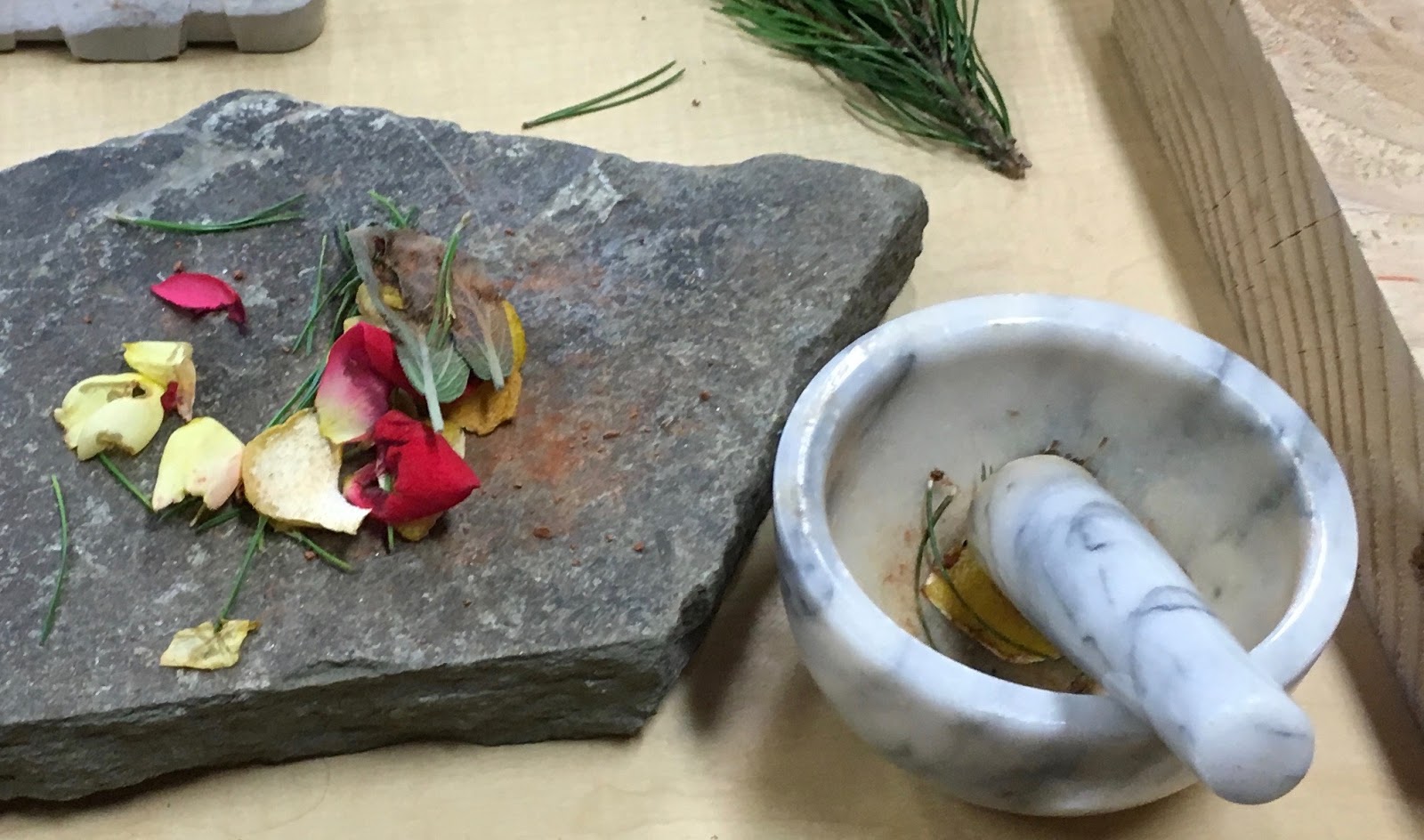 SMASH, CRUSH, DESTROY! How to use a mortar and pestle in your sensory play!