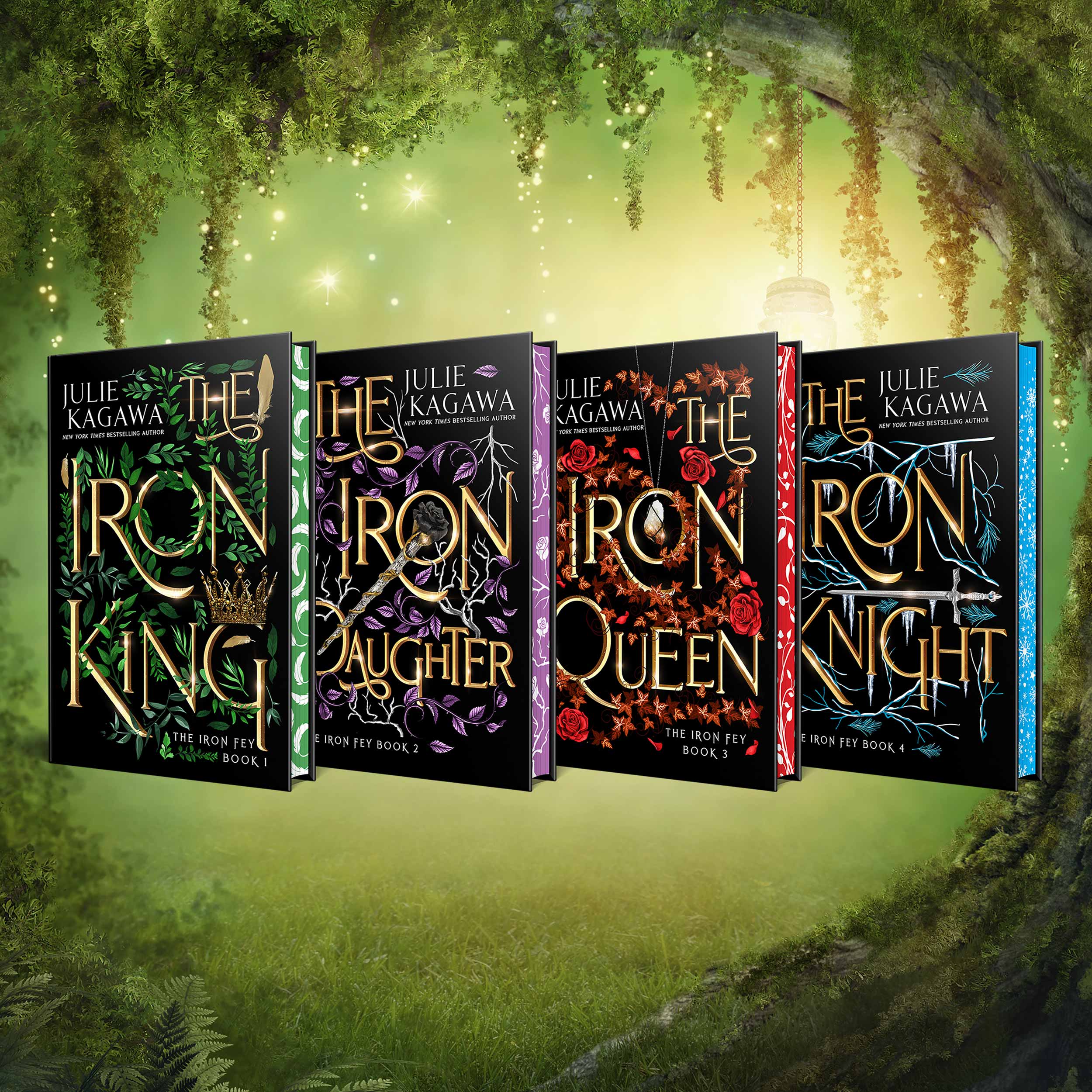 The Iron Fey by Julie Kagawa SIGNED DELUXE SET FairyLoot