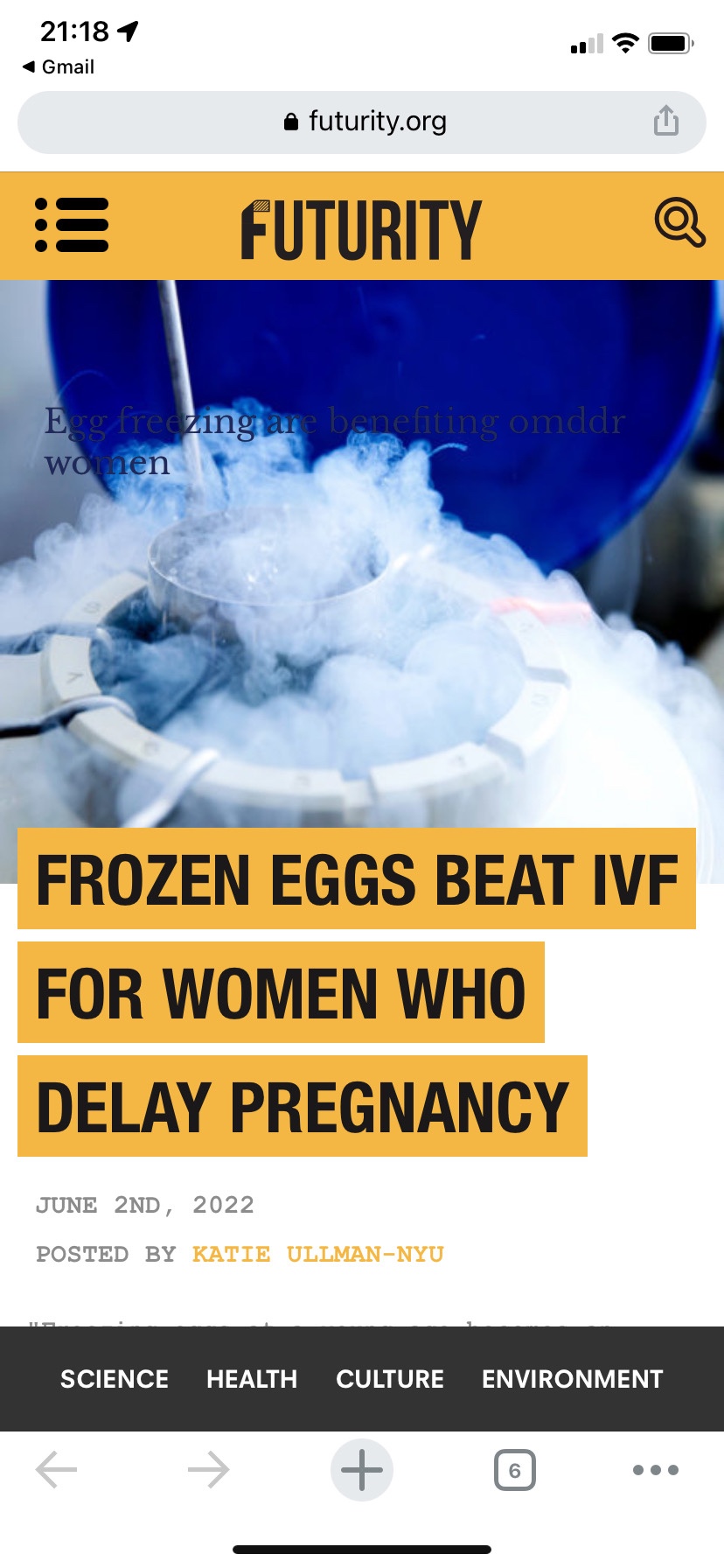 More Advantage in egg freezing Little Drops Of Hope