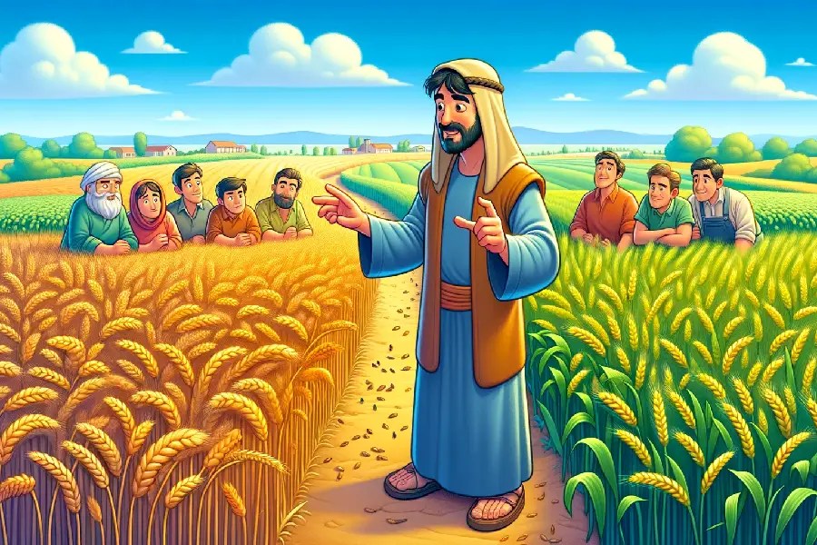 The Parable of The Wheat and The Weeds Faithful Fable