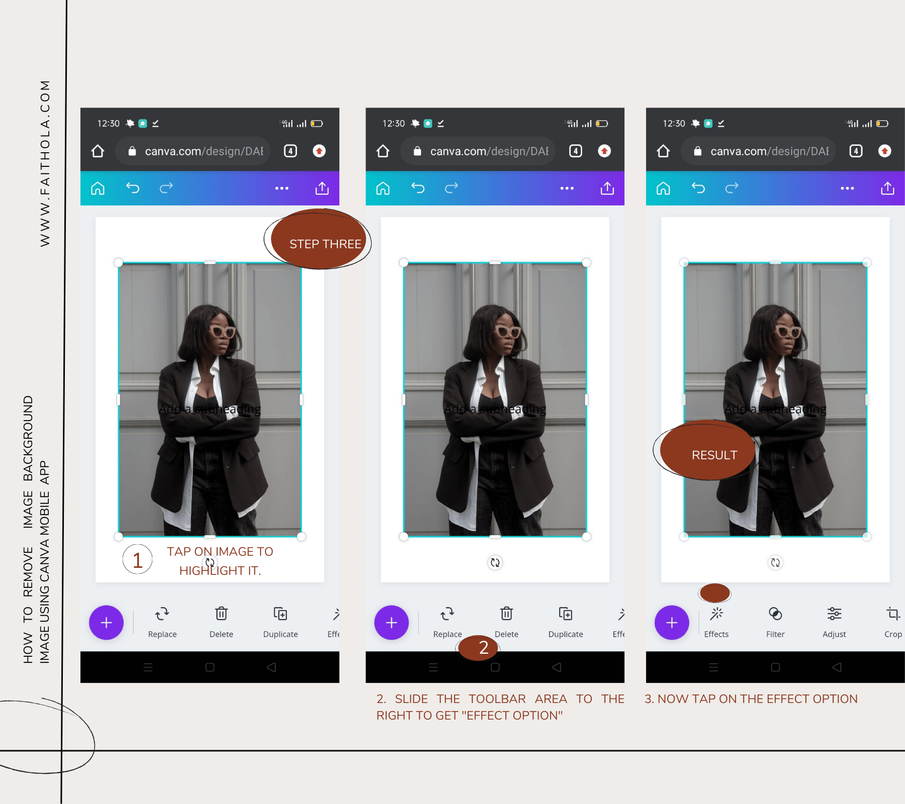 How to Remove Image Background in Canva In 2 Minutes (No