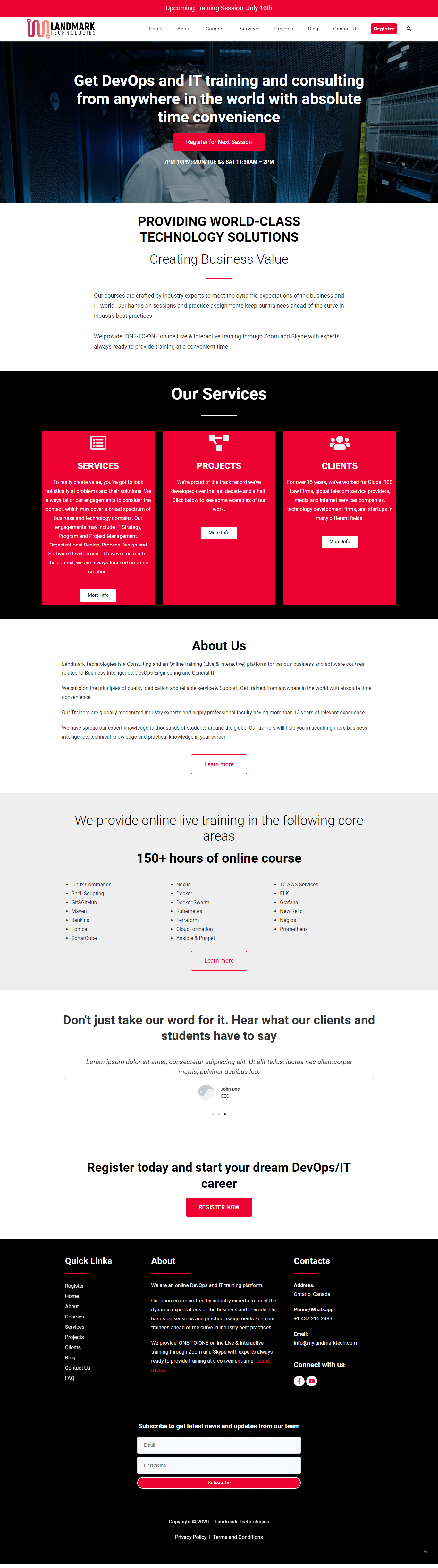 Landmark Technologies Canada Faithworks Tech