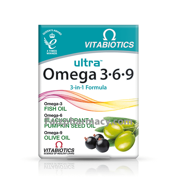 Vitabiotics Ultra Omega 3.6.9 3in1 formula capsules 60s Faiz Pharmacy