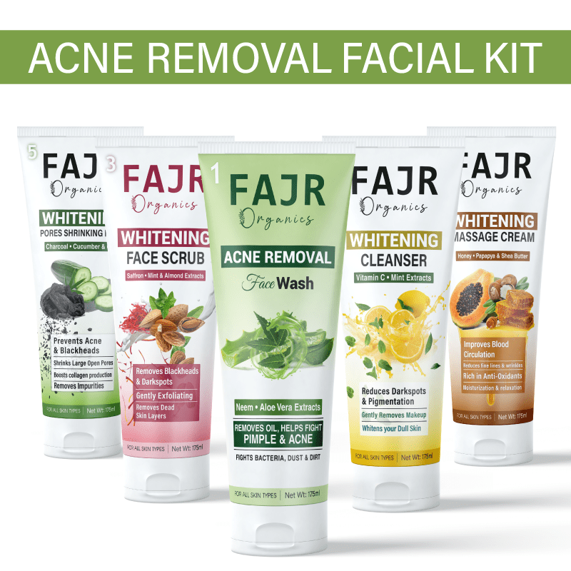ACNE REMOVAL FACIAL KIT Fajr Organics