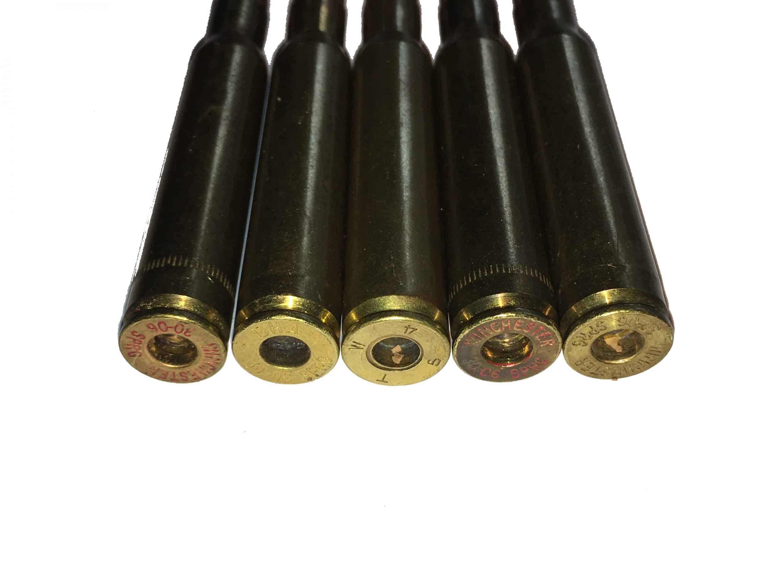 3006 Springfield Snap Caps Dummy Rounds
