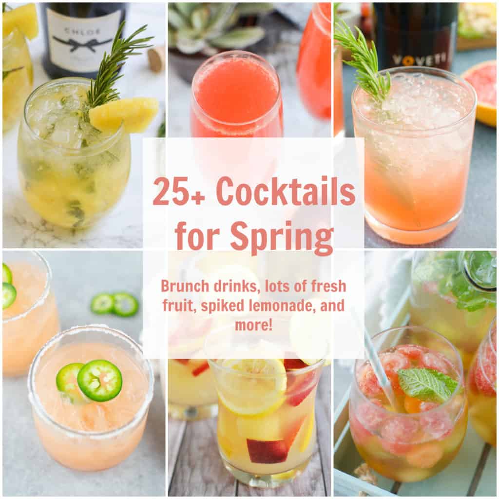 25+ Cocktails for Spring Fake Ginger