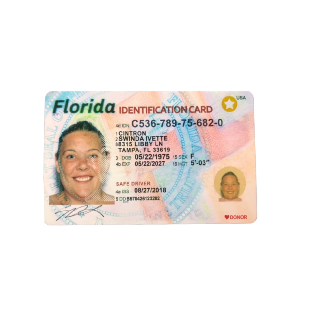 Florida Fake Driver License Buy Authentic FL Fake ID 1