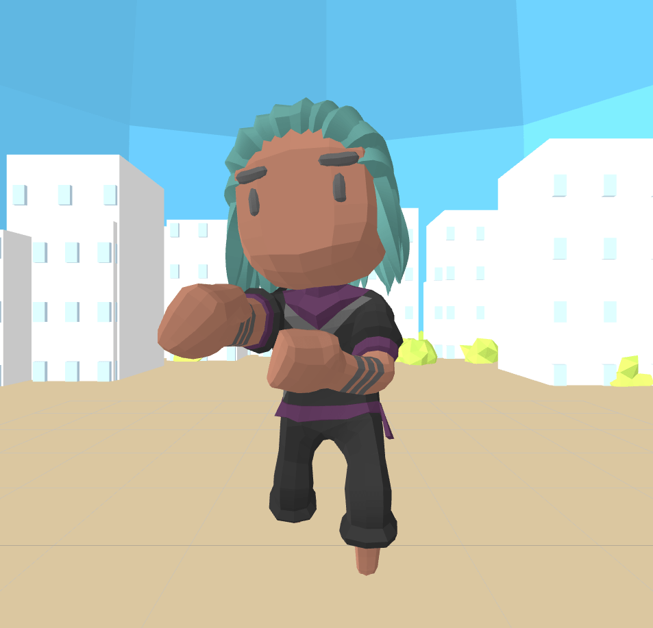 The 6 blocks challenge Fake Project