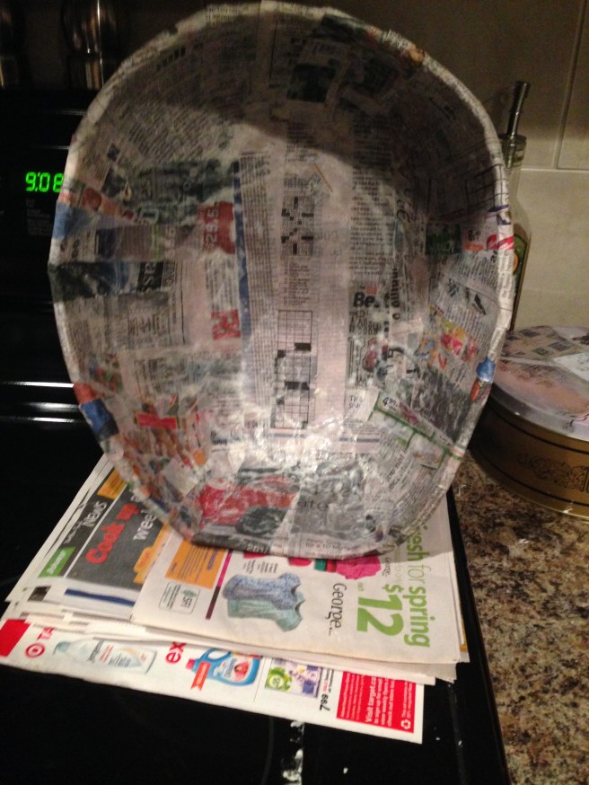 DIY JULIE’S EGG CHAIR Faking It Mostly