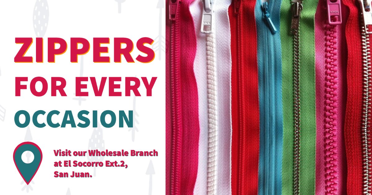 Zippers • Fakoory and Company Sewing and Craft Store