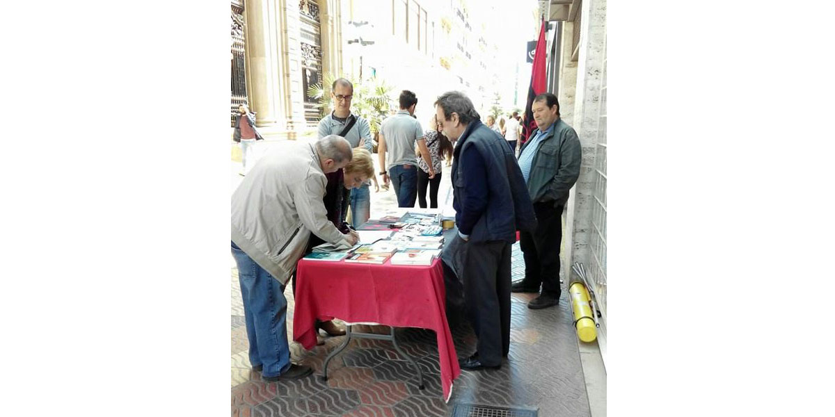 FE JONS recoge 15.000 avales para las elecciones