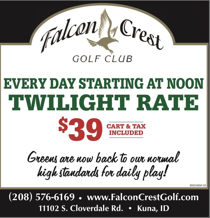 Twilight moved! Falcon Crest Golf Course