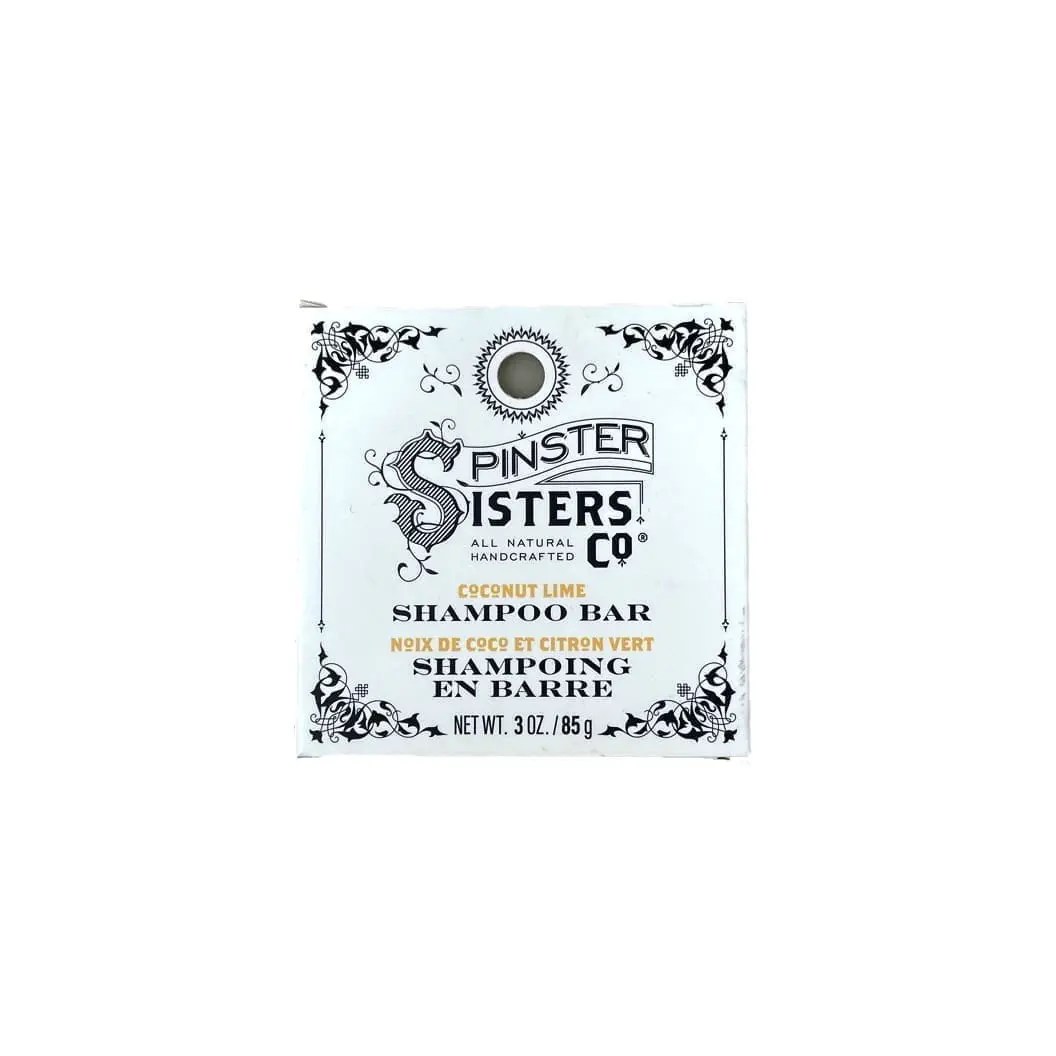 Spinster Sisters All Natural Shampoo Bar Coconut Lime (85g) Falcon