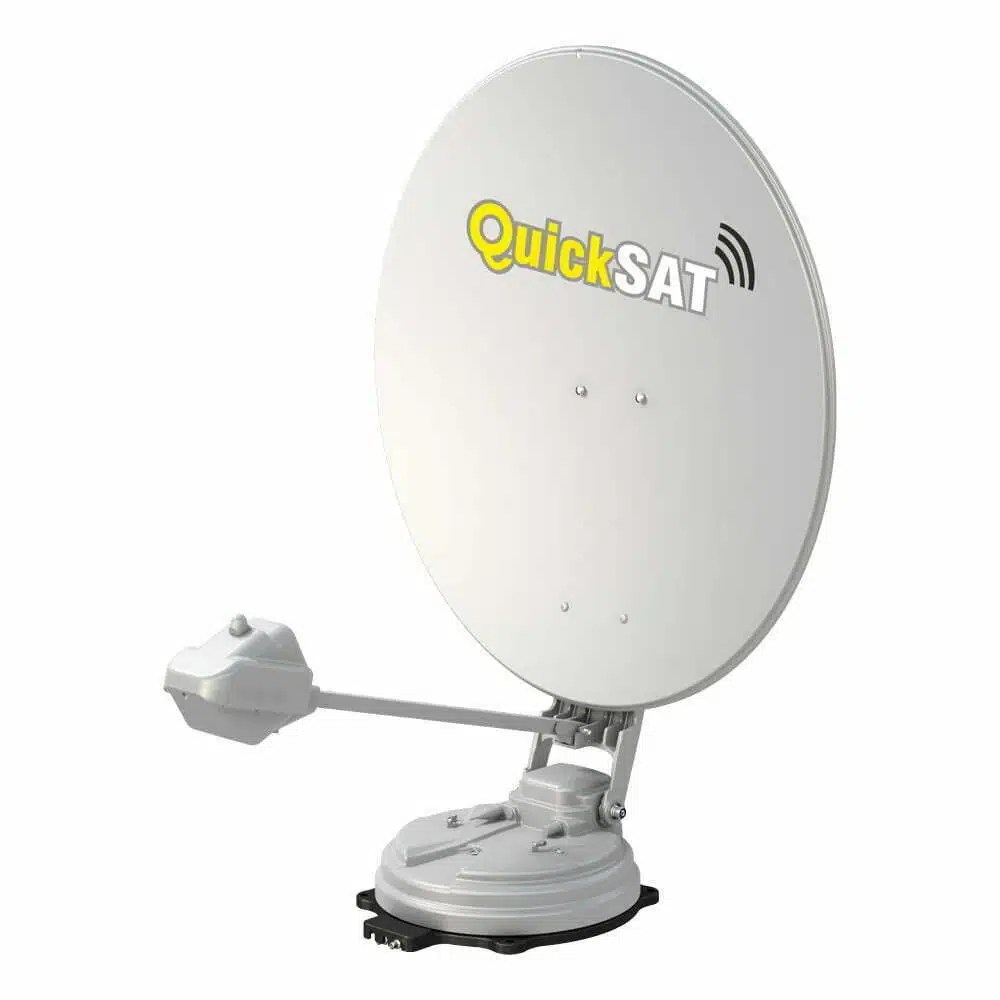 QuickSAT Auto QSA85 Fully Automatic Satellite TV System Falcon Technology