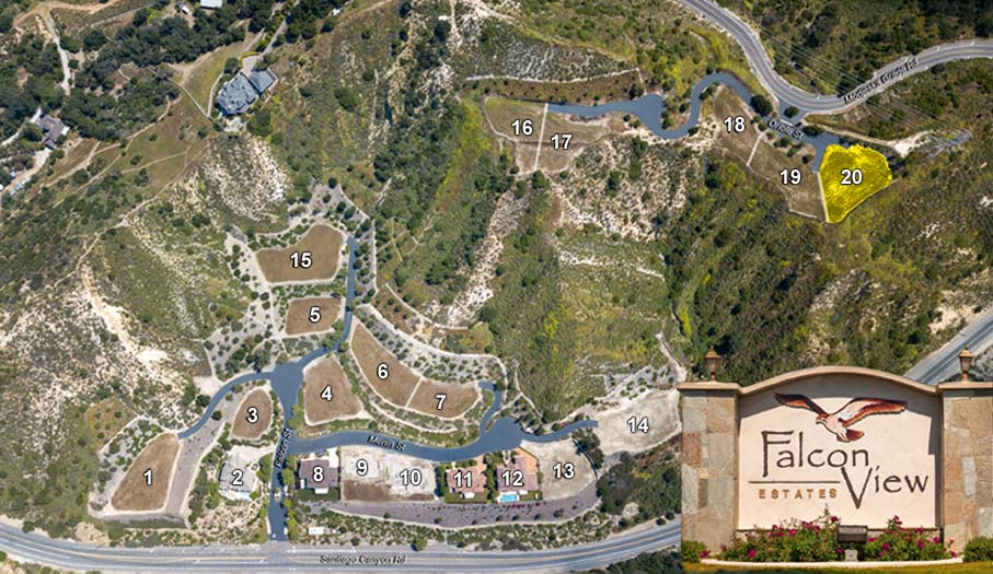 Finished Lots Falcon Estates