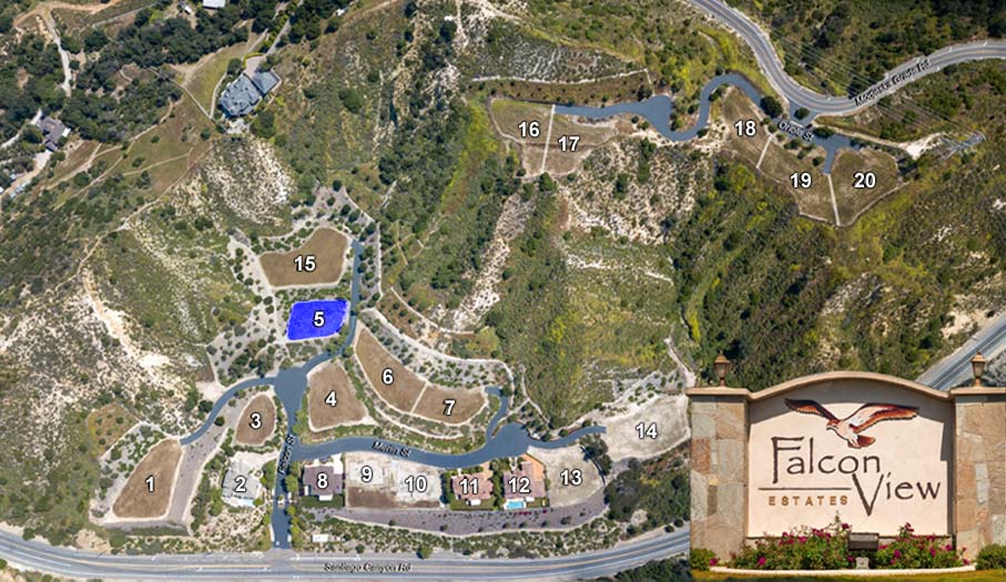 Finished Lots Falcon Estates