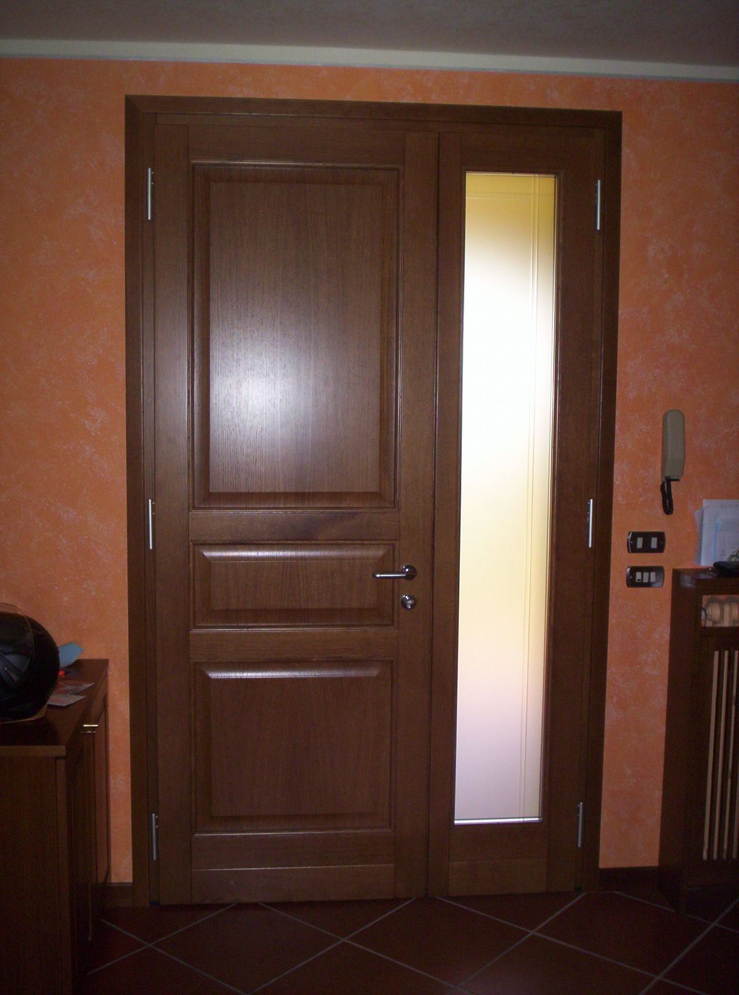 Porte d'ingresso in legno Falegnameria Pirondini