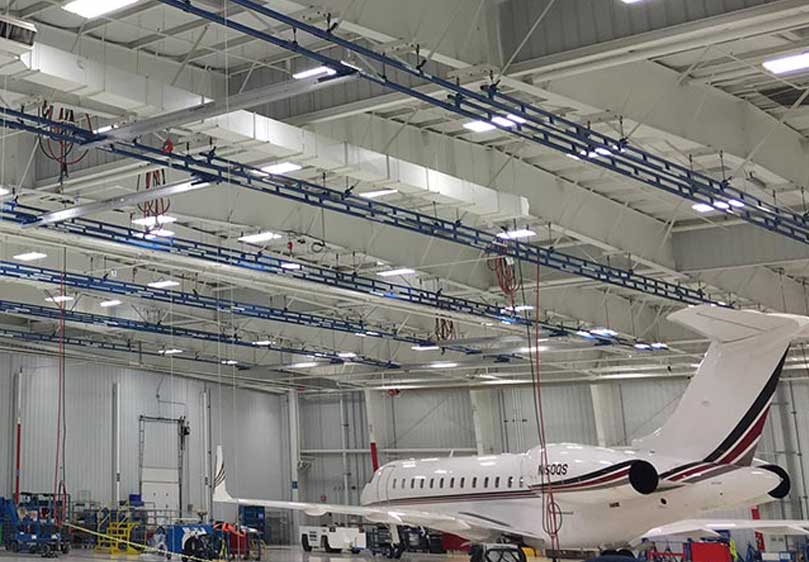 Overhead Bridge Fall Protection For Aircrafts