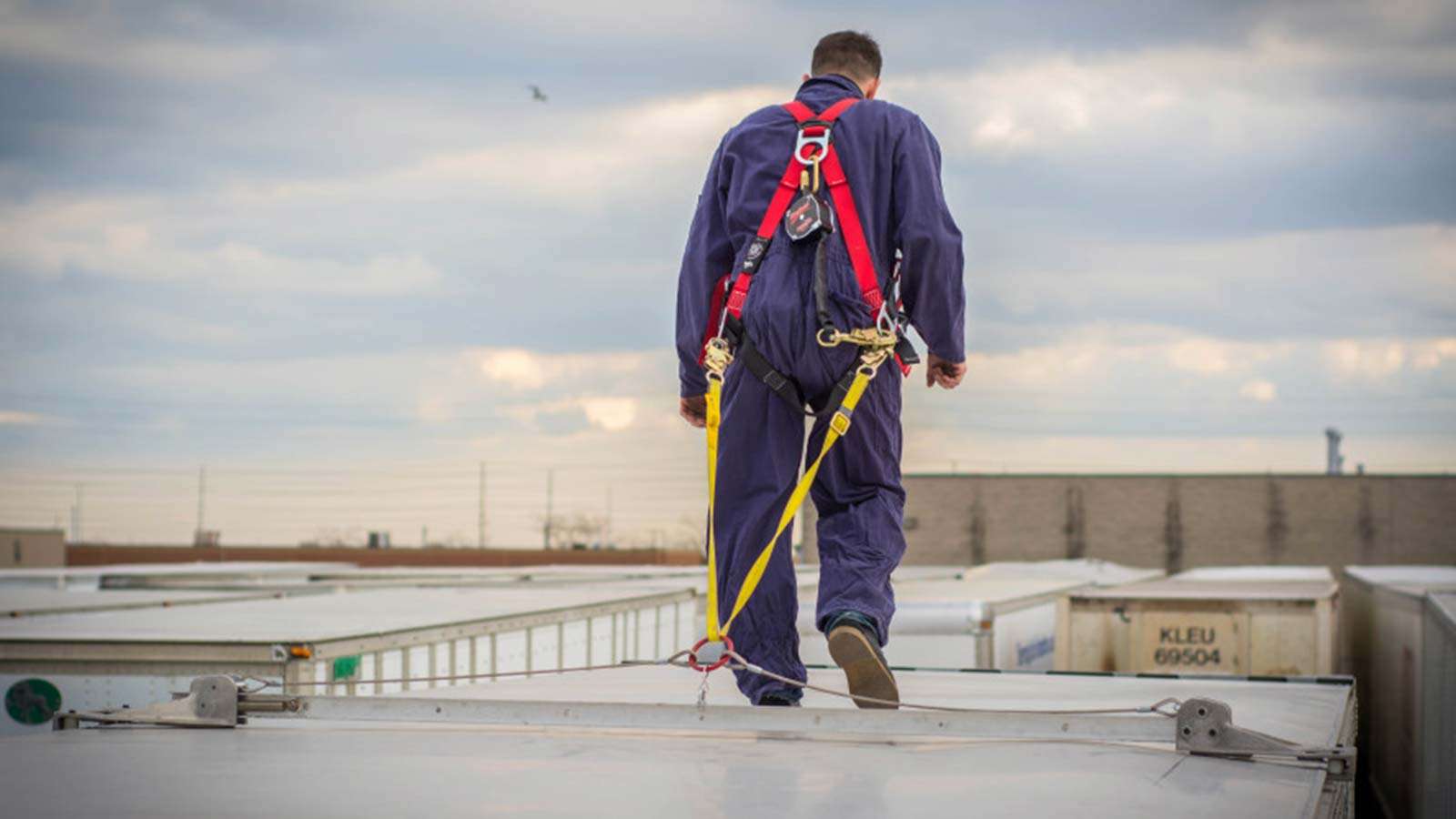 FlexHook Shipping Container Fall Protection Flexible Lifeline Systems