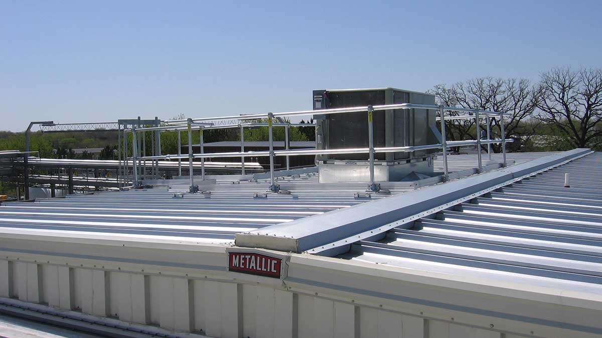 Rooftop Fall Protection Systems Flexible Lifeline Systems