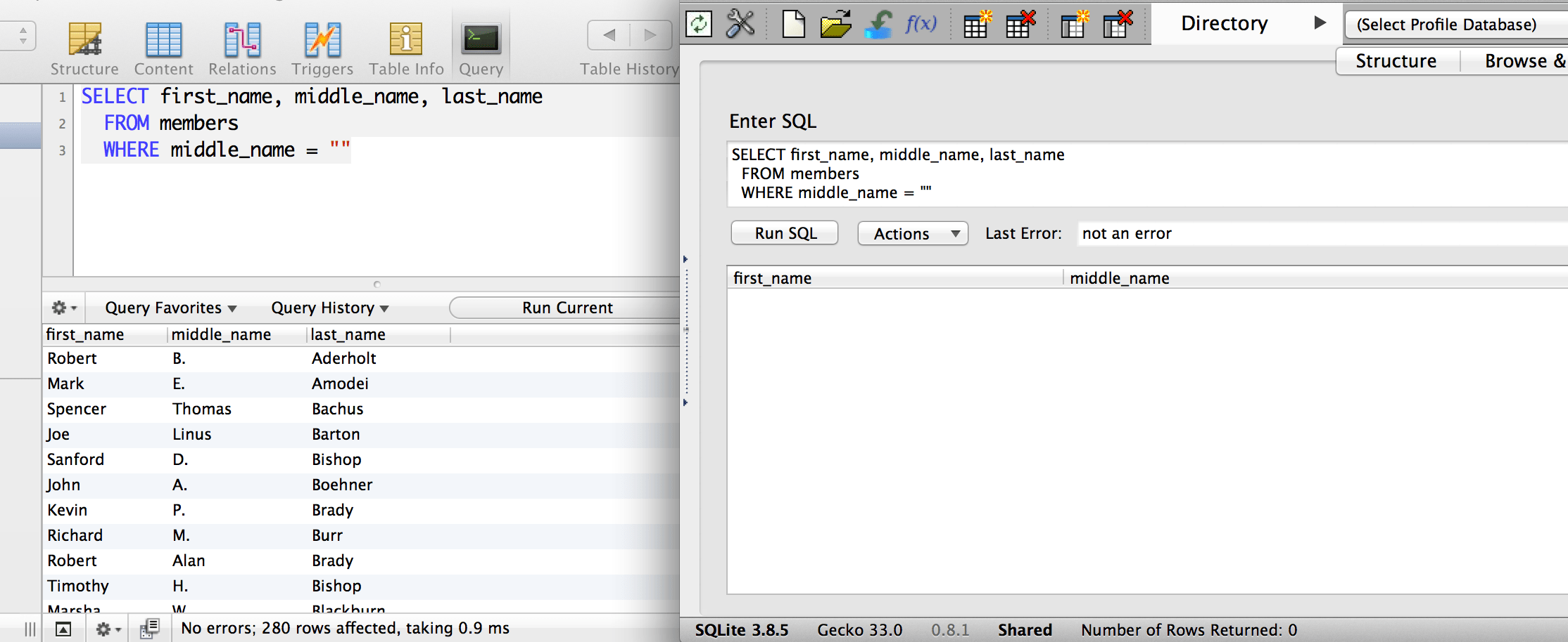 The null state in databases Public Affairs Data Journalism at