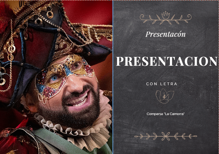 Presentación con Letra Comparsa «El Manicomio»