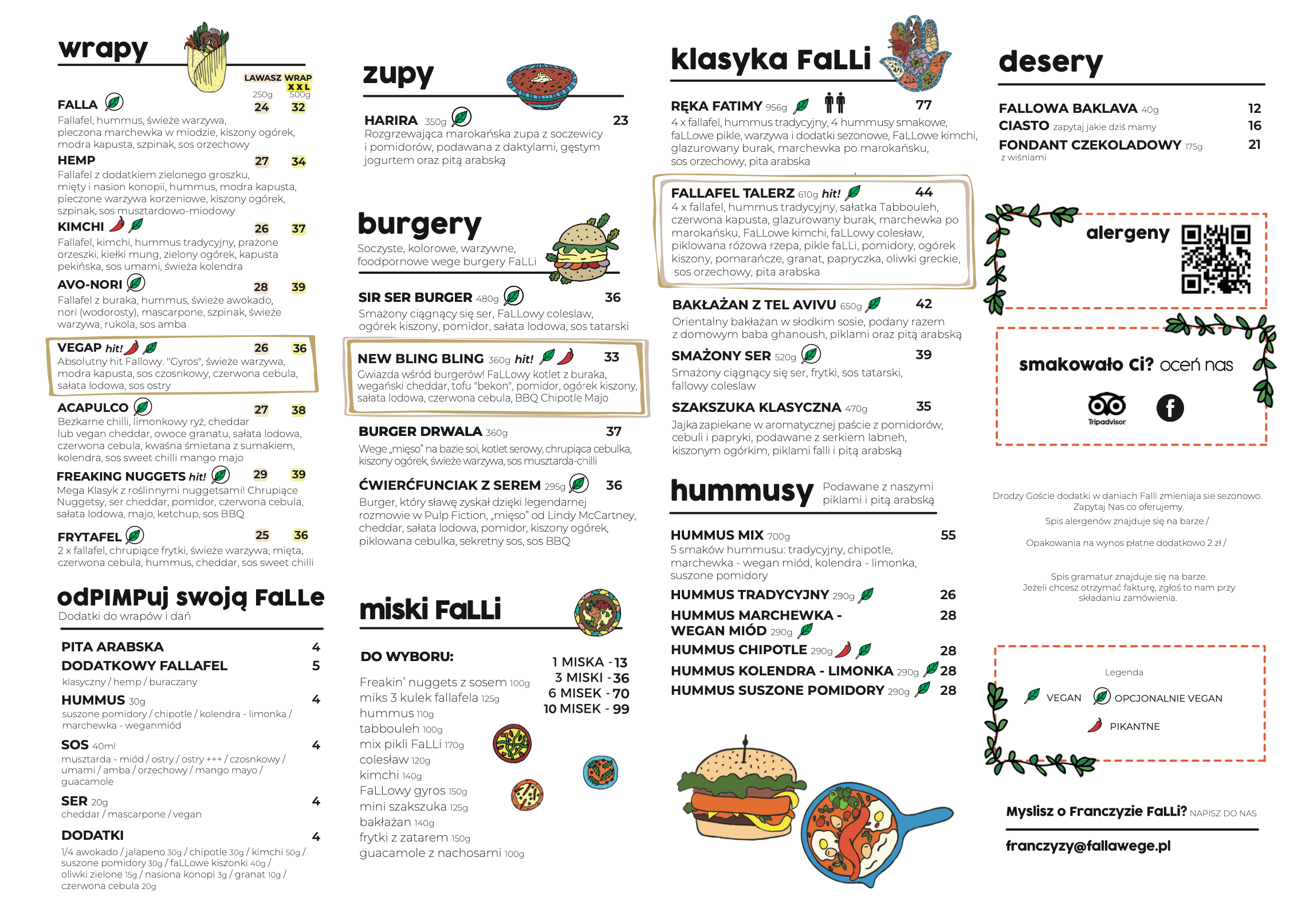 katowice FALLA restauracje wegatariańsko / wegańskie