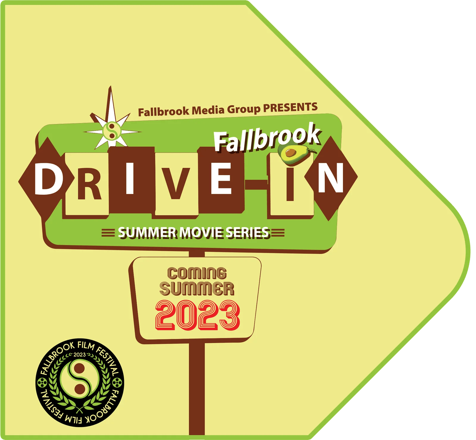 Live at the DriveIn Fallbrook Advertising