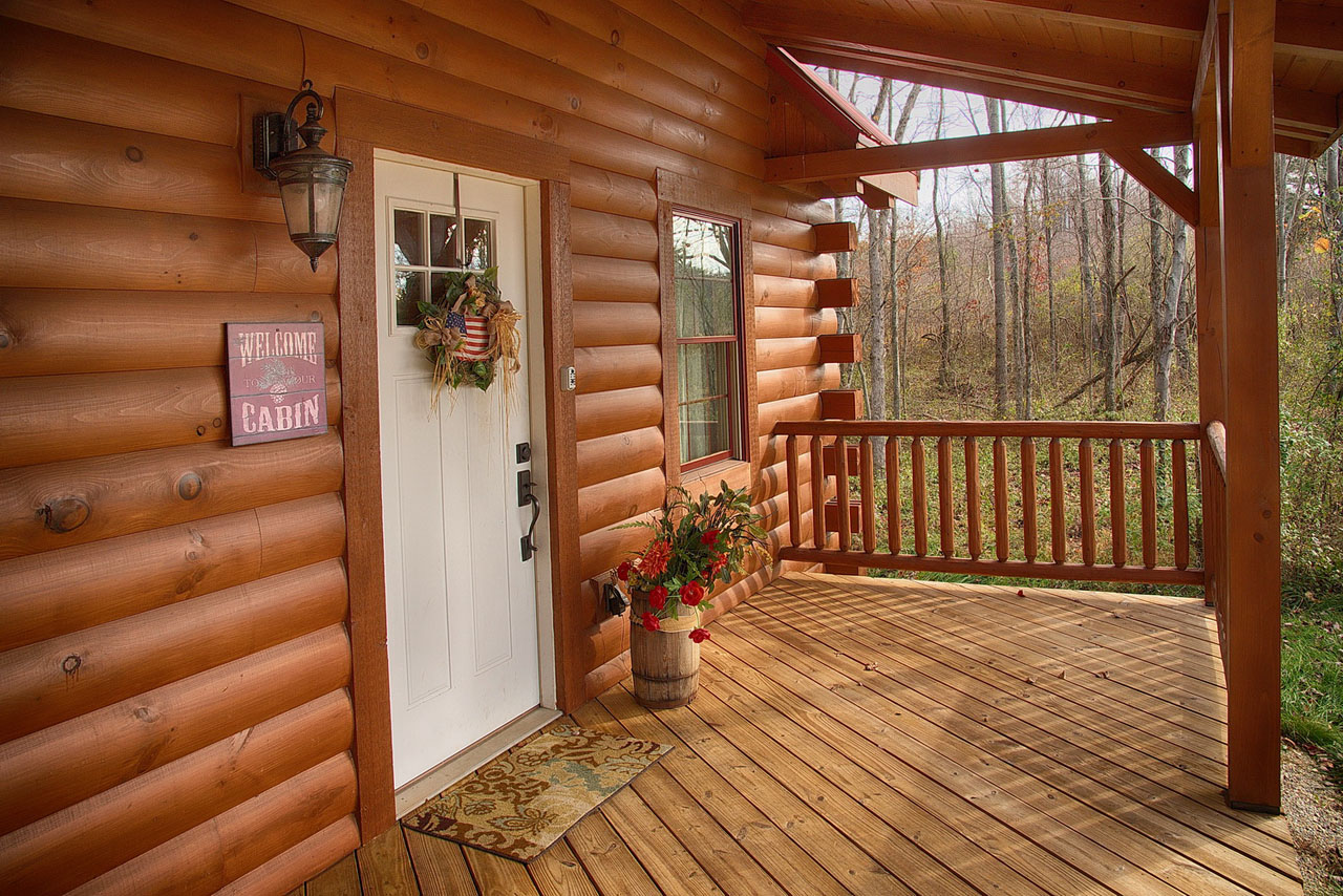 Fallen Leaf Cabin Hocking Hills Ohio Rental Cabin