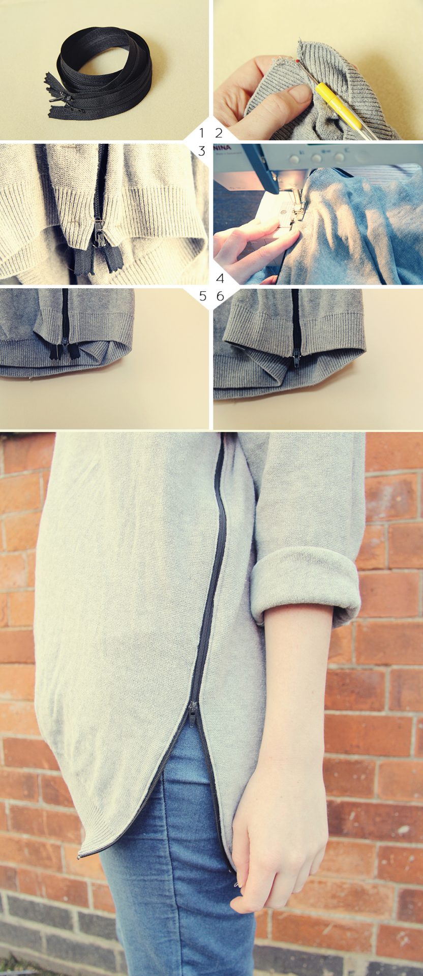 DIY Zip Jumper Fall For DIY
