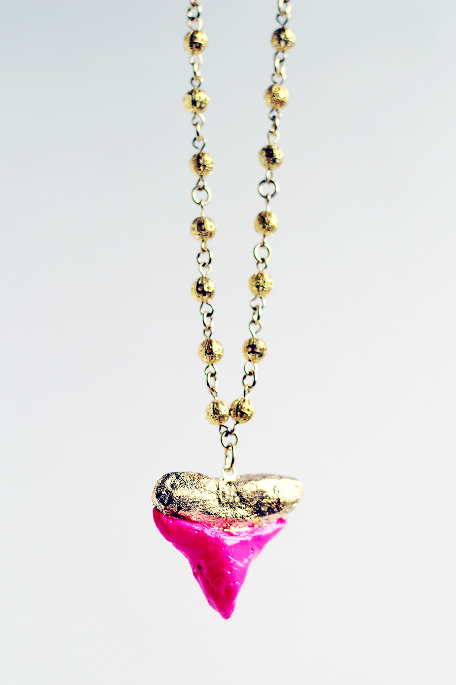 DIY Shark Tooth Necklace Fall For DIY