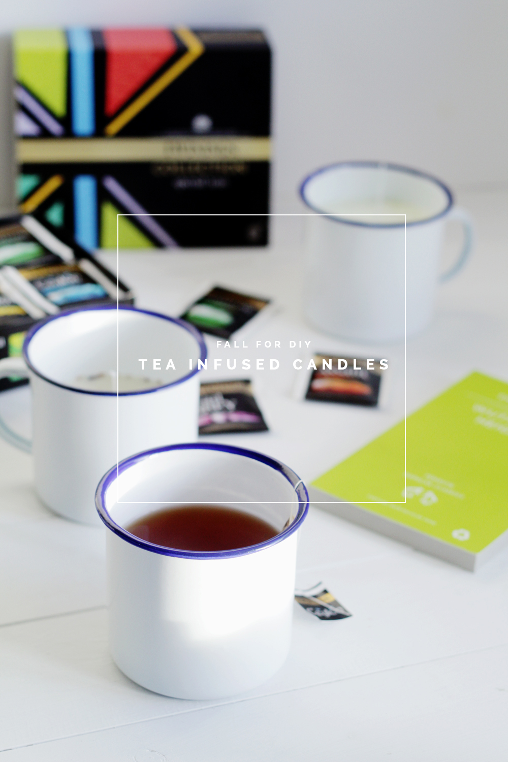 DIY Tea Infused Scented Candles Fall For DIY