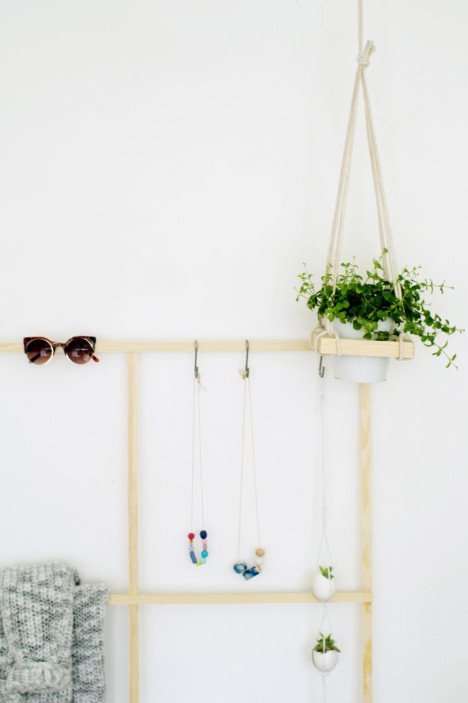DIY Trellis Clothes Racks Fall For DIY