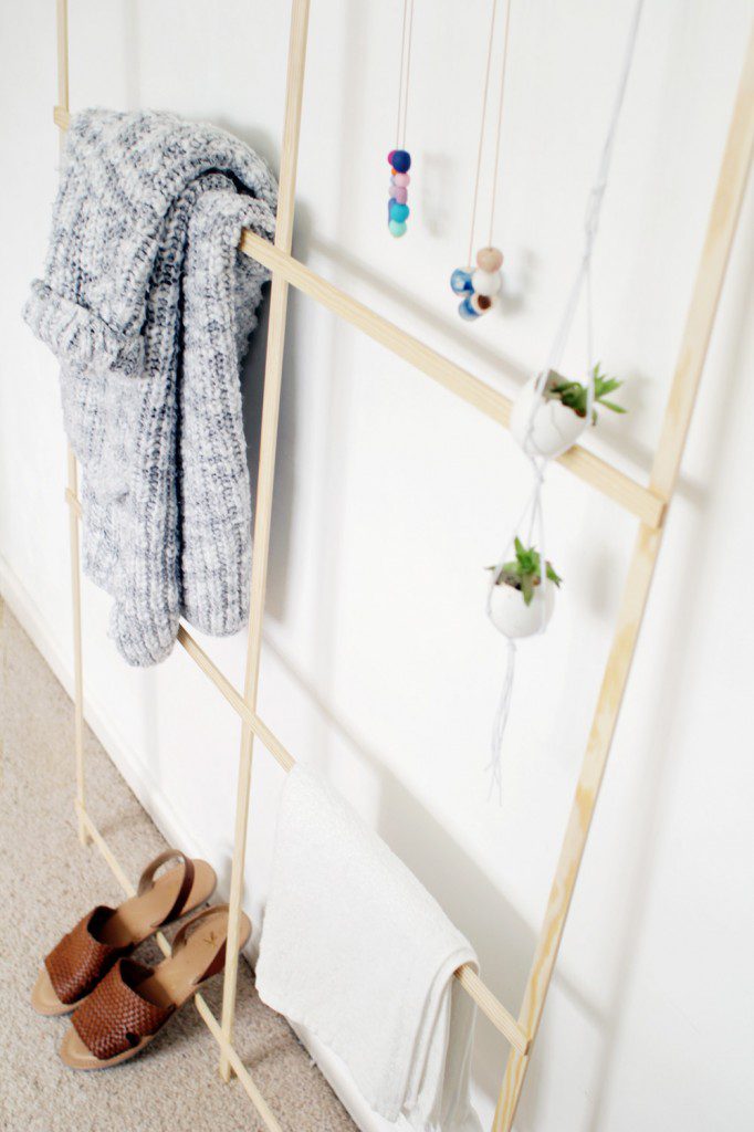 DIY Trellis Clothes Racks Fall For DIY