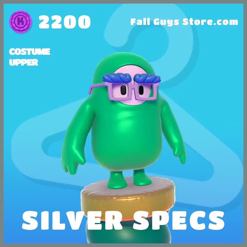 Silver Specs Costume Upper