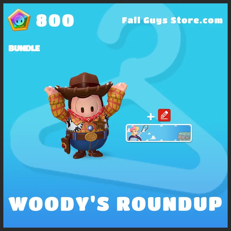 Woody's Roundup Bundle in Fall Guys in Fall Guys