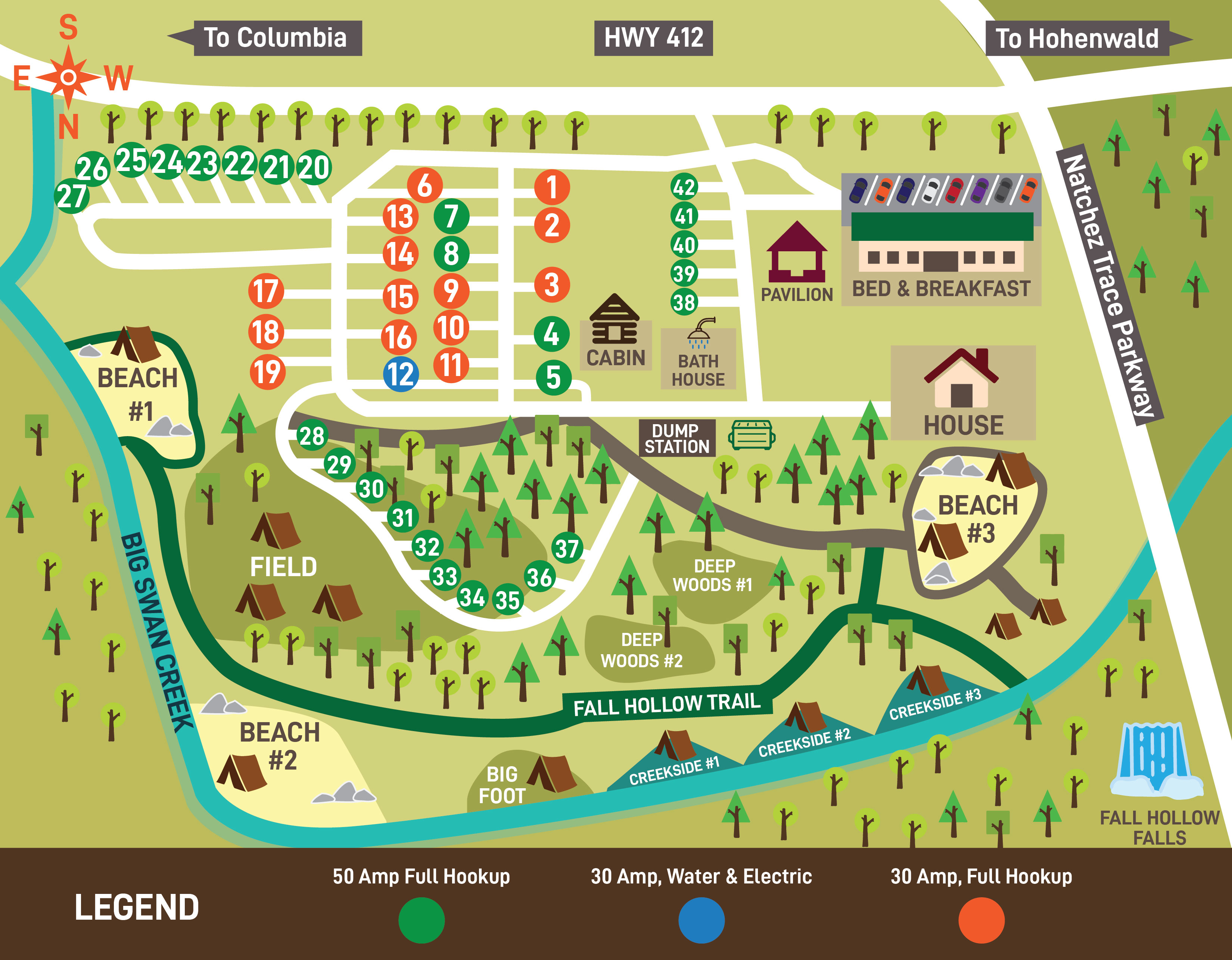 Campground Map