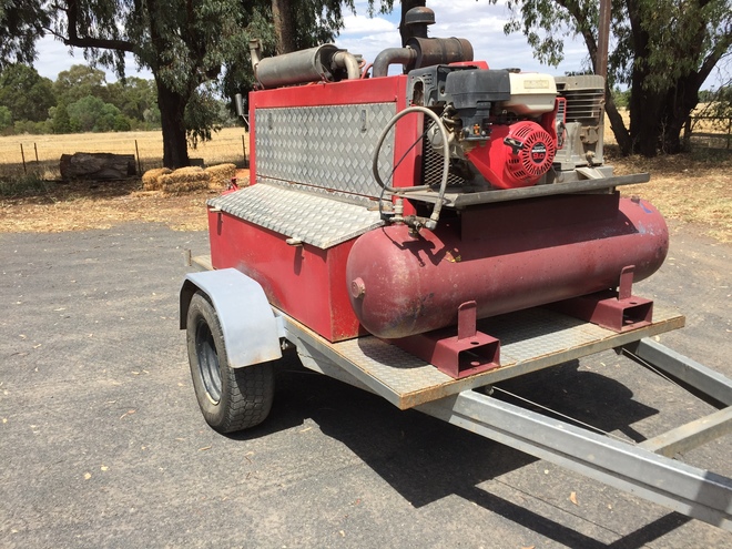 Lincoln Diesel Generator Welder Farm Tender