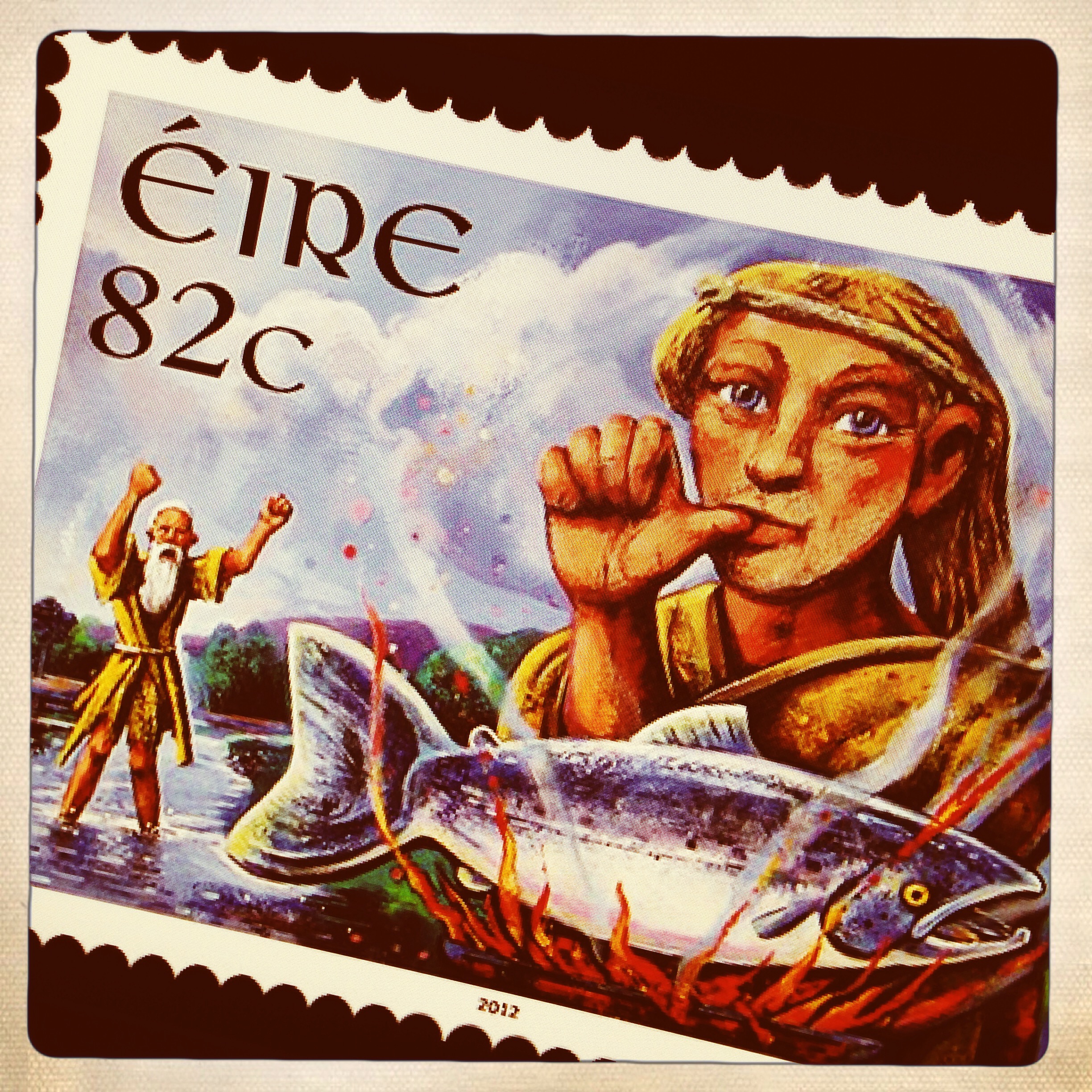 Mythical salmon Fallons Angler