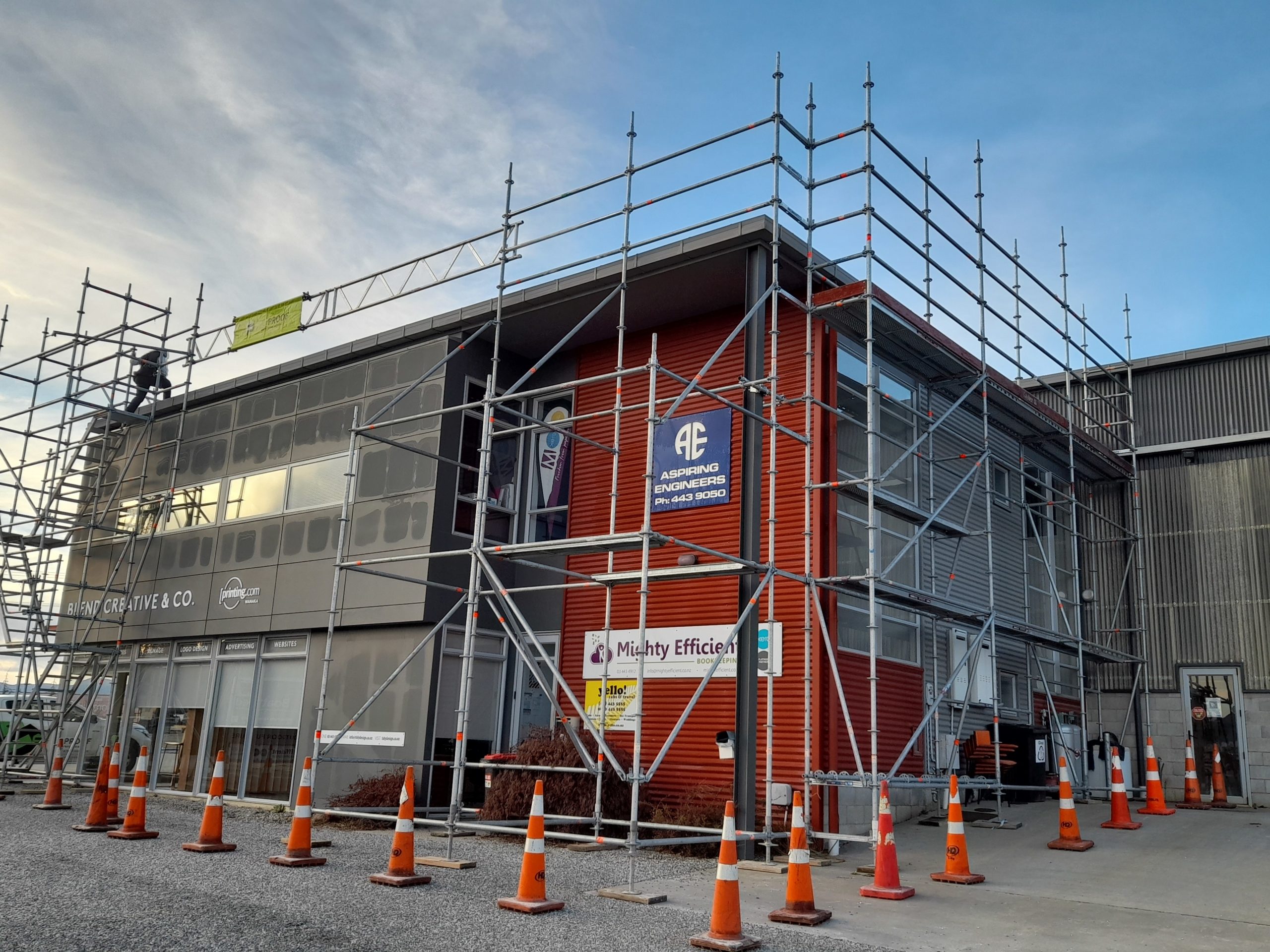 Latest Scaffold Install FallProof