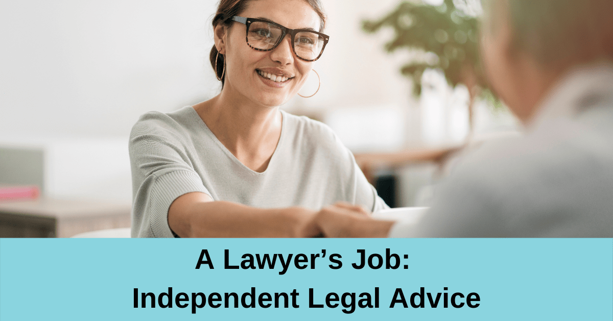 A Lawyer’s Job Independent Legal Advice Fall River Law