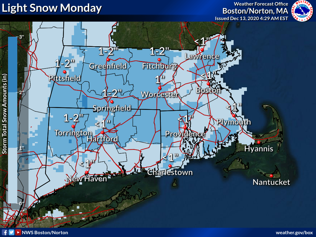 While New England waits for possible powerful nor’easter mid week, some