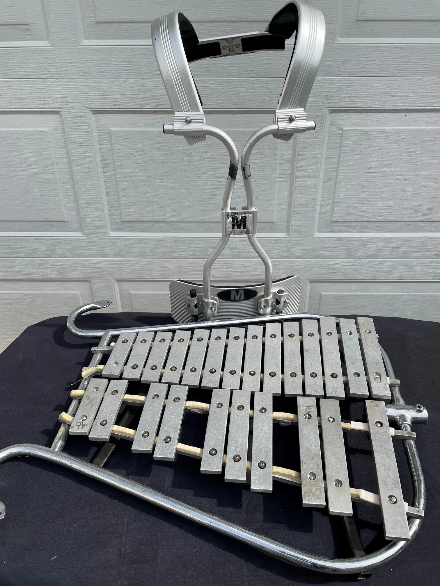 Marching Harness Conversion Arms for Bells Falls Percussion