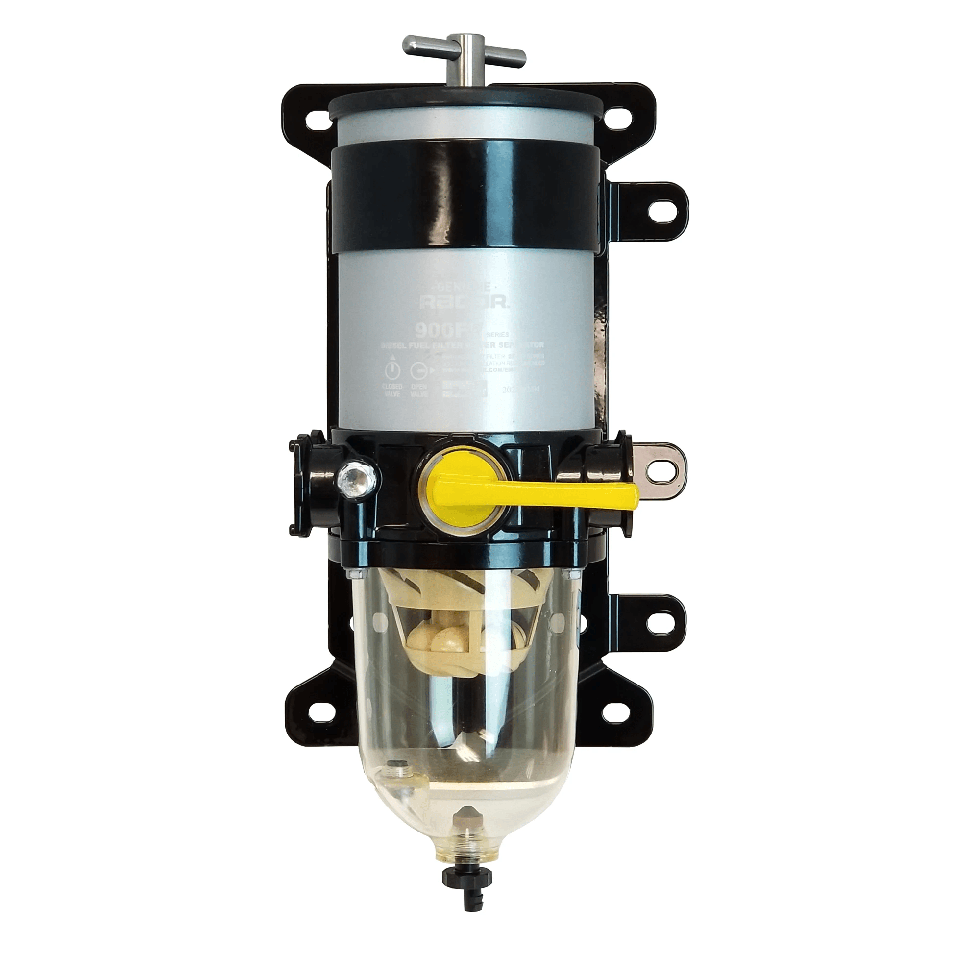 RACOR Fuel Filter/Water Separator With ShutOff Valve 900VMA10